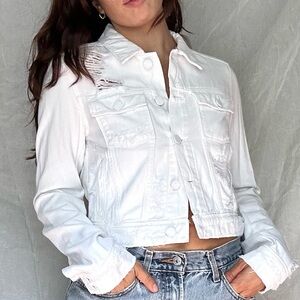 White Paige denim jacket